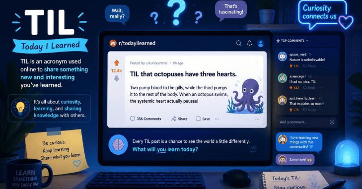 What Does TIL Mean Online?